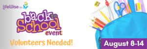 Back to School Volunteers Needed