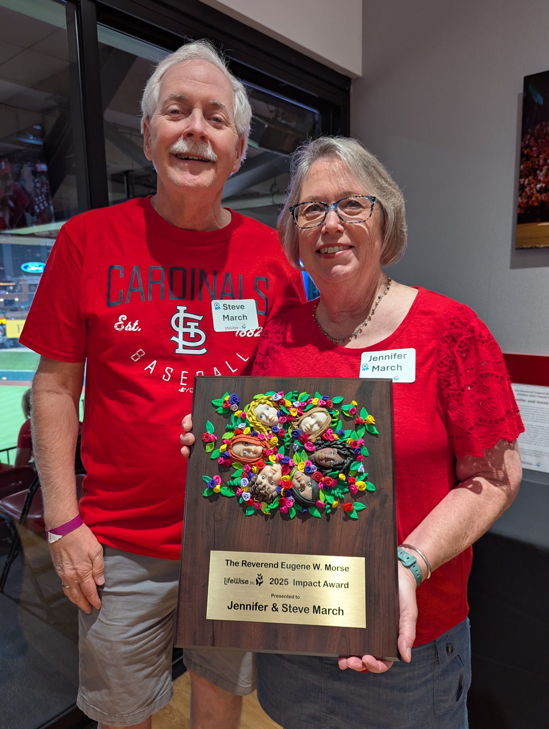 Jennifer and Steve March Impact Award honoree LifeWise StL