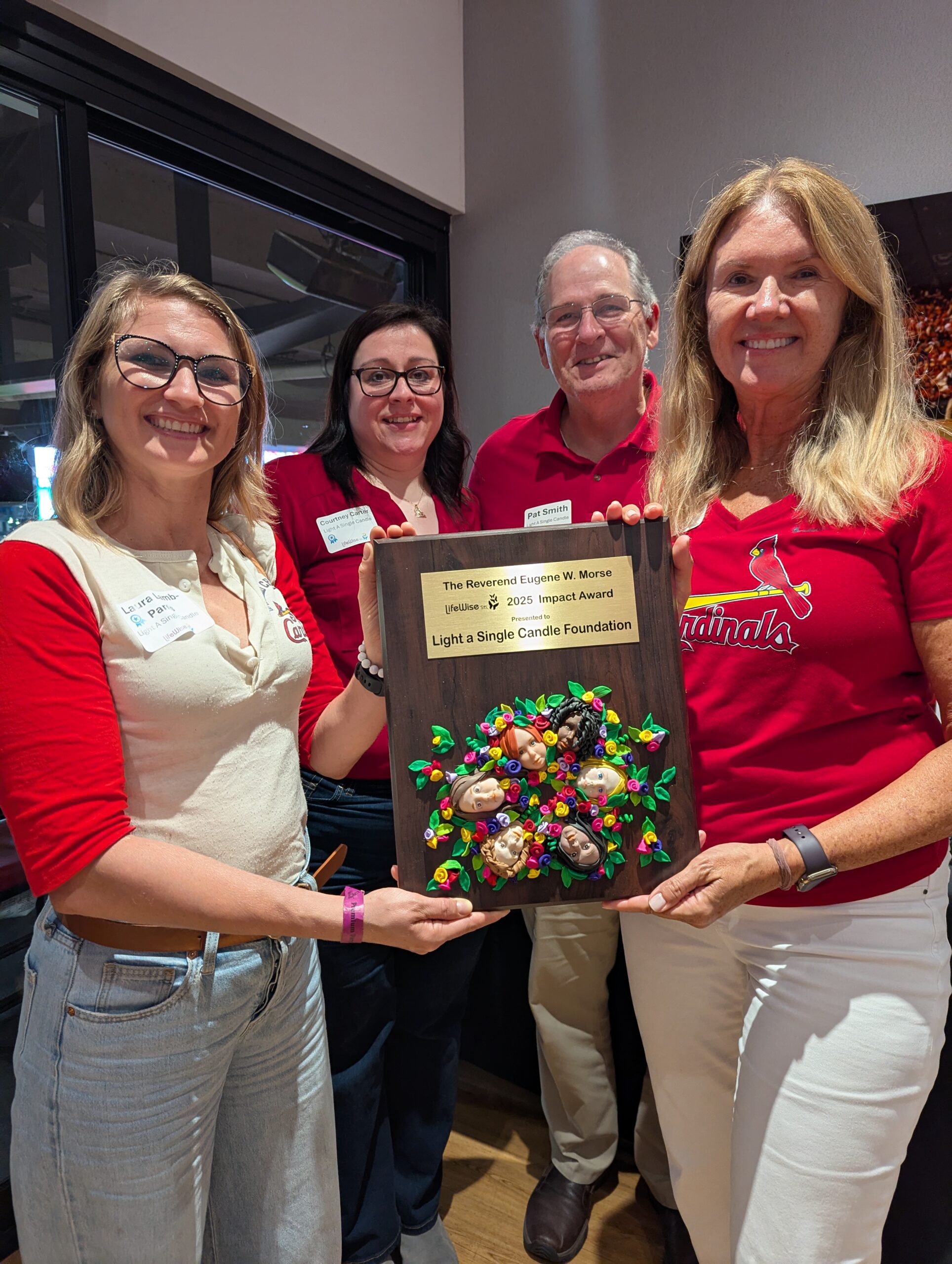 Light a Single Candle Foundation Impact Award honoree LifeWise StL