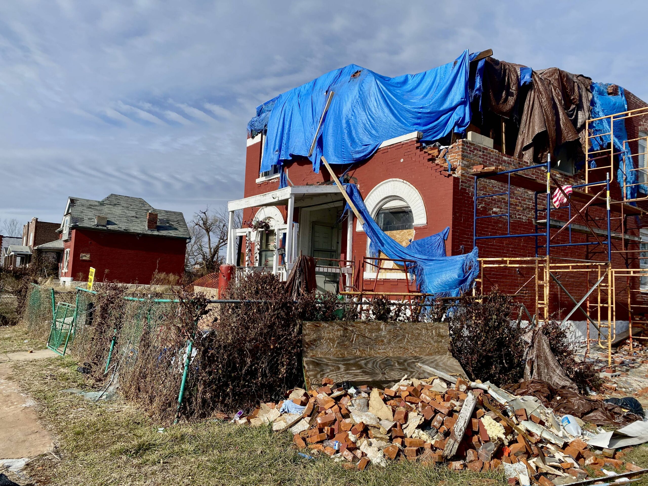Tornado Damage north St Louis Jan 2026