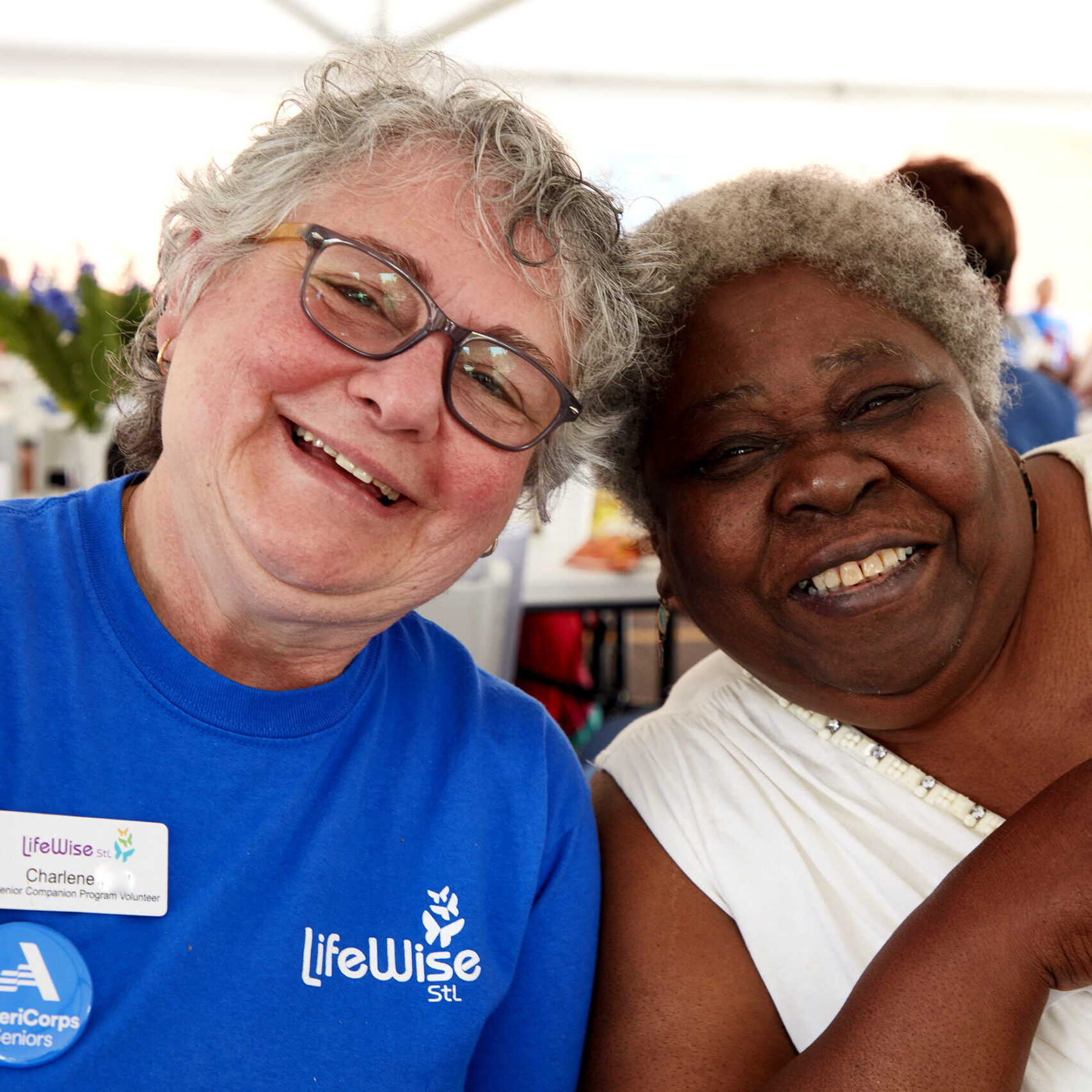 Senior Companion Program LifeWise StL Americorps volunteers