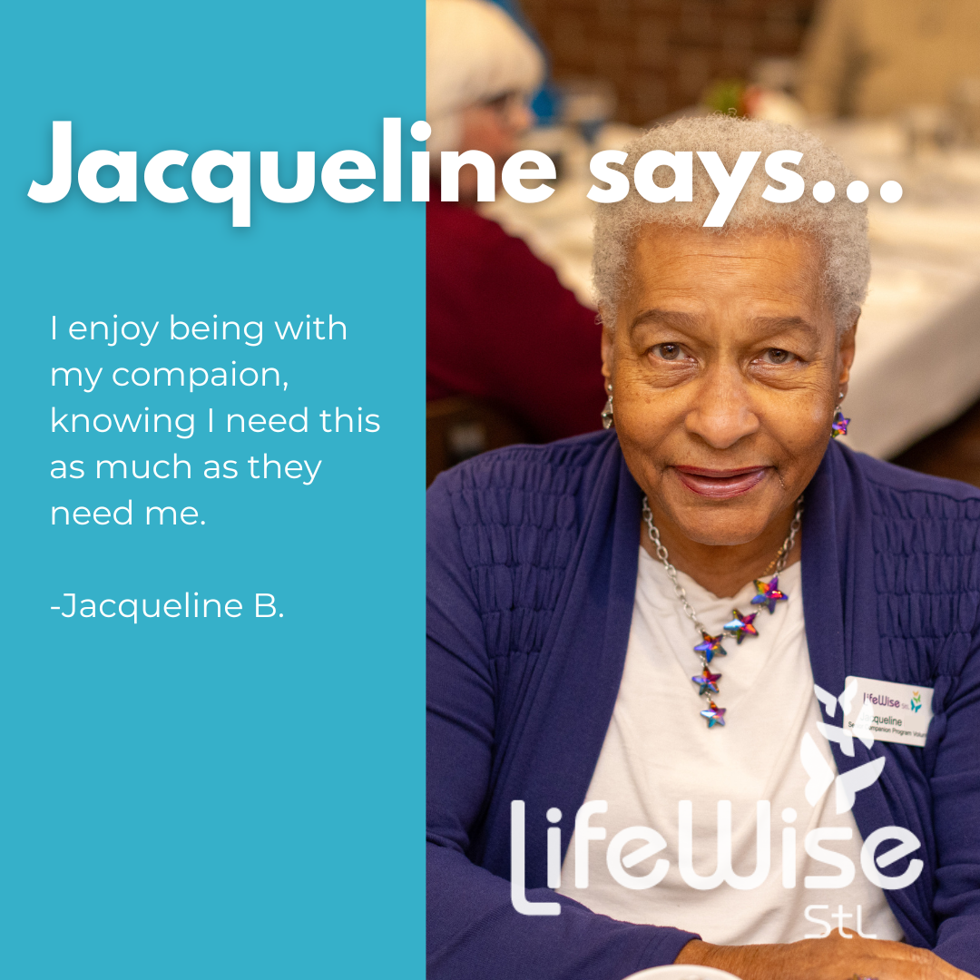 Senior Companion quote 7 LifeWise StL AmeriCorps seniors program