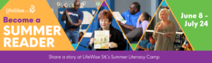 Summer Reading volunteer helper for LifeWise StL summer literacy camp 2026
